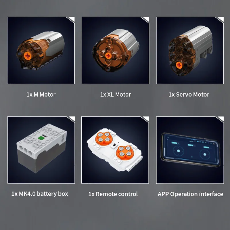 รถบรรทุก Mould King 13203 ชุดตัวต่อรถแทรกเตอร์บังคับวิทยุ ของเล่นเสริมพัฒนาการสำหรับเด็กและผู้ใหญ่ ของขวัญคริสต์มาส