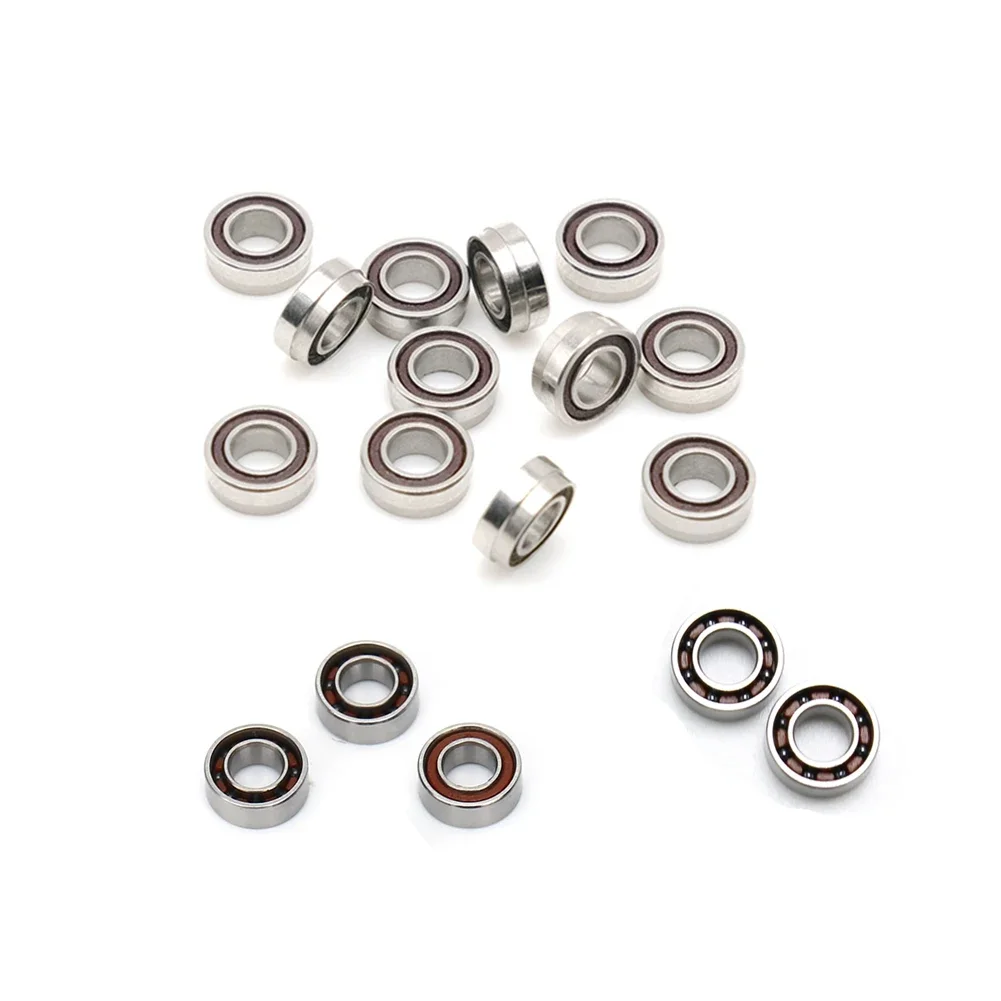 High Quality 10Pcs Dental Ceramic Ball Bearing NSK KAVO WH Sirona High-speed Turbine Handpiece Step Flange Torque Bearings SR144