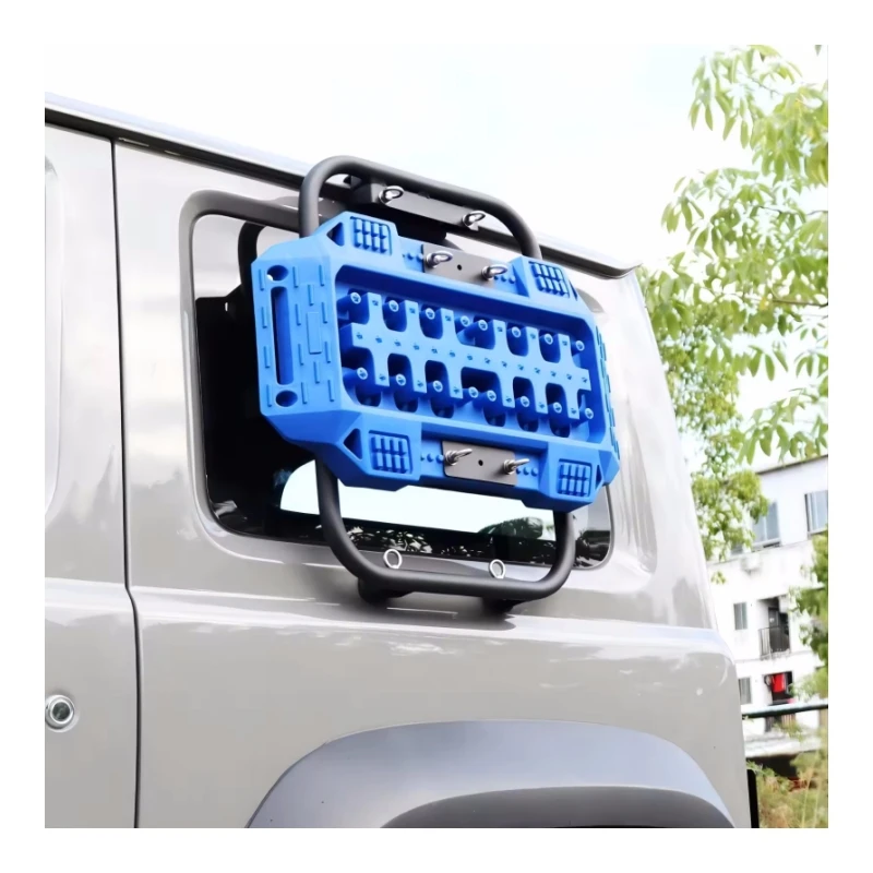 Side Window Bracket Off-road Plastic Recovery Traction Escaper Boards Tracks For Suzuki Jimny Accessories JB64 JB74 2018 2024