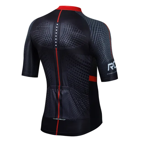 Imagen 2 del producto Nuevo conjunto de Jersey de Ciclismo del equipo RCN para Hombre, Ropa de Ciclismo de verano, Ropa para bicicleta de montaña, uniforme, Maillot, Ropa de Ciclismo para Hombre, traje de bicicleta