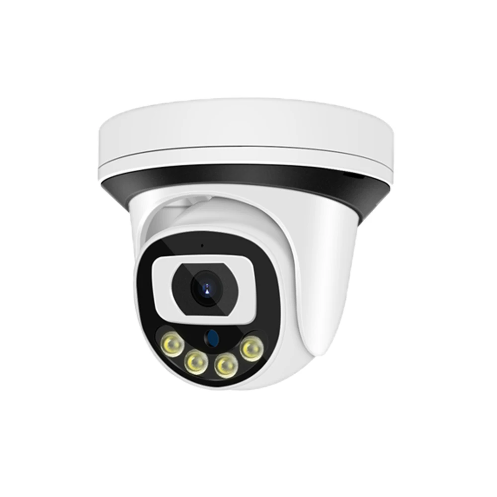 Imagem -02 - Câmera Dome Coaxial Cctv Ahd Visão Noturna Full Color Matriz Luz Quente Ahd 24h 4k 8mp 5mp 4mp 1080p 720p