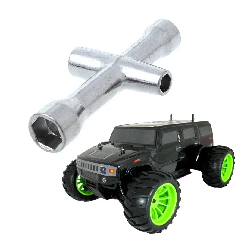 Manchon de clé croisée 4/5/5.5/7mm pour clé M4 RC HSP 80132 pour outil de roue de voiture modèle