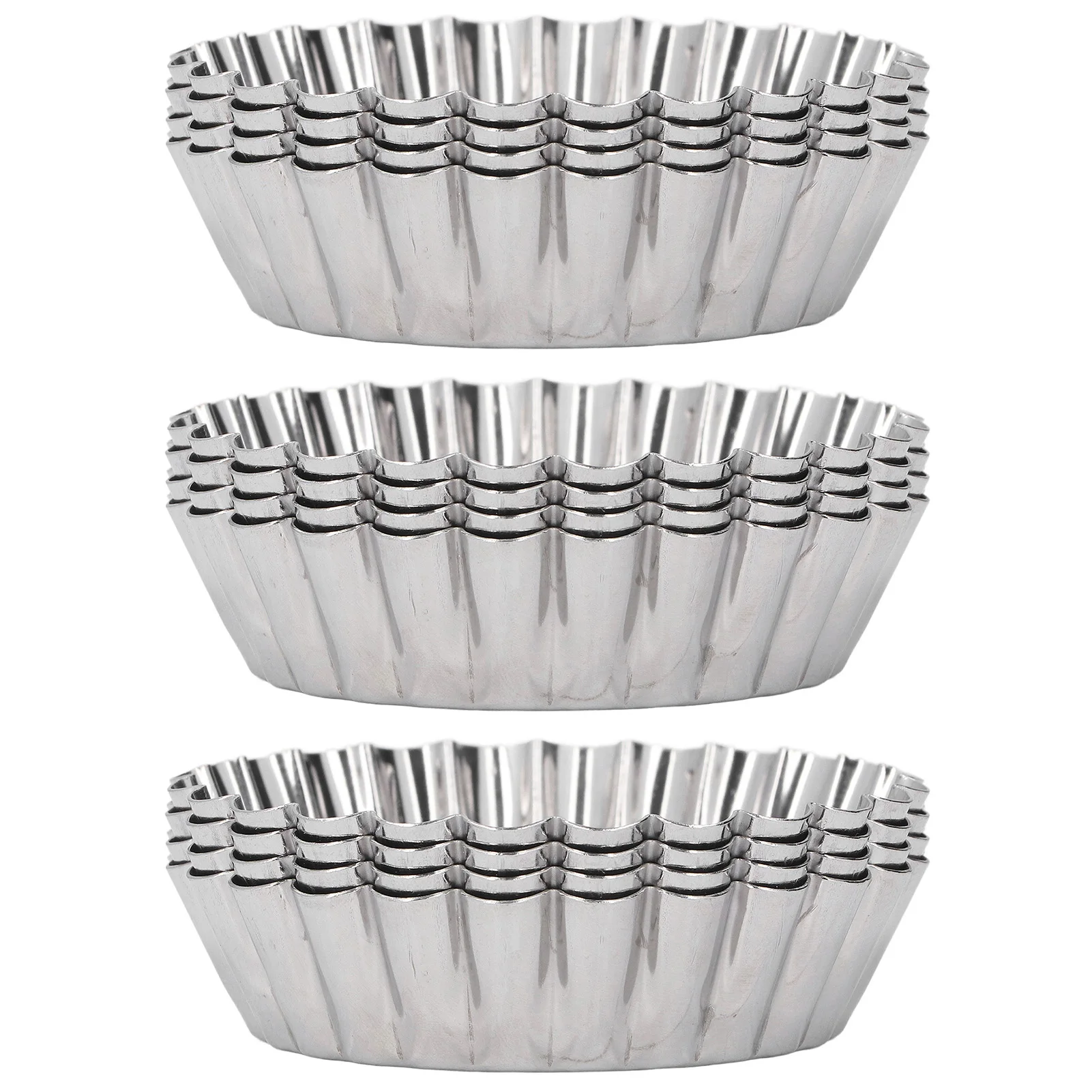 Форма для торта, гладкая форма для яичного пирога из нержавеющей стали, нижнее белье с отступом для выпечки для десертного магазина