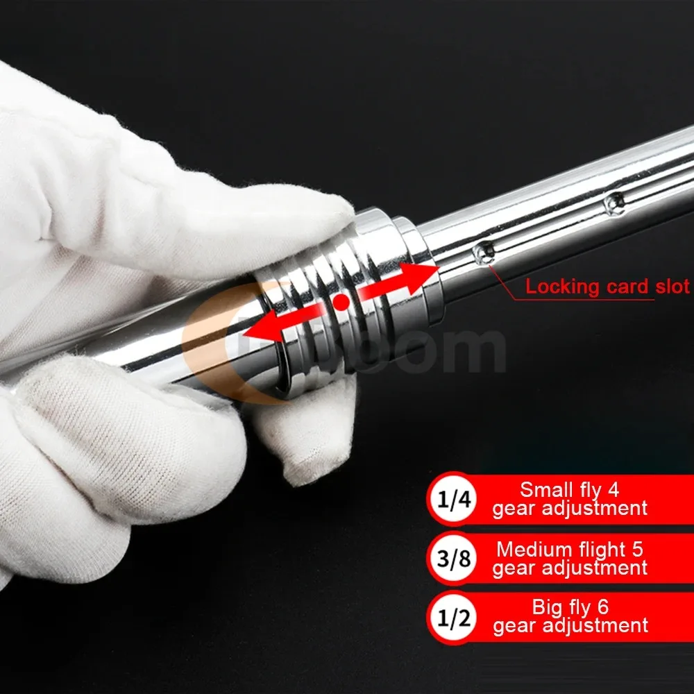 1/4 "3/8" 1/2 "inch Ratelsleutel 72 Tanden Uitbreiding Telescopische Ratel Dopsleutel Tool Plaat Ratel Handvat moersleutel Gereedschap