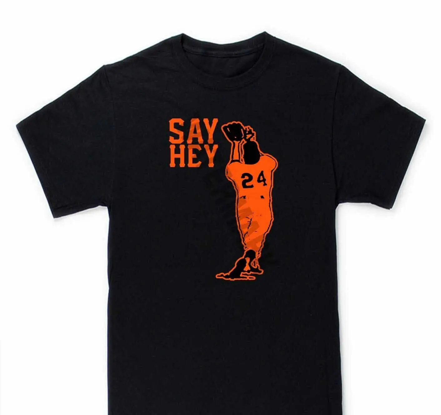 The Say Hey Willie Mays Shirt Baseball Black Unisex S-5XL 2C039