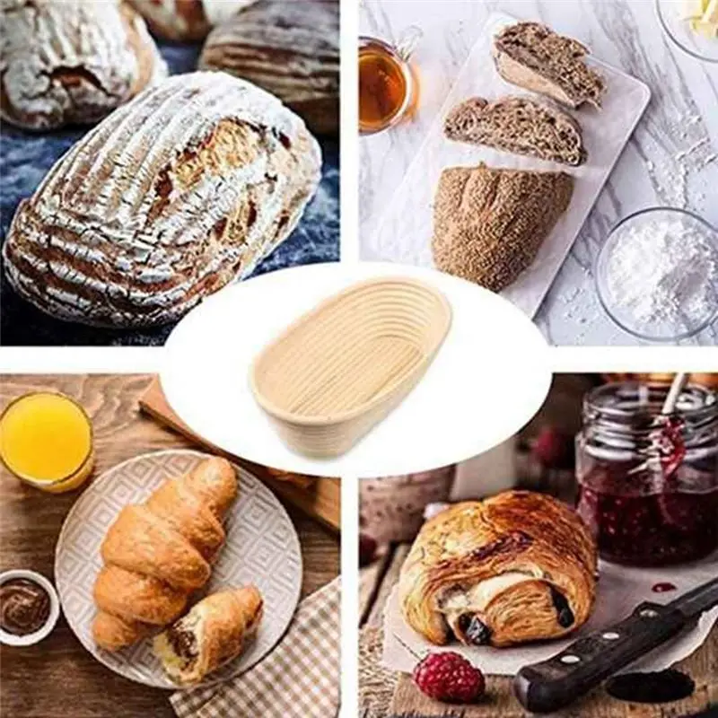 NEW HOT In Stock-Woven Bread Fermentation Basket Drying Storage European Style Fermentation Basket Durable Easy To Use