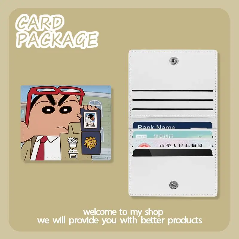 Portátil multi-slot para cartão carteira de couro do plutônio documentos bancários titular do cartão de licença de motorista tamanho pequeno conveniente dos desenhos animados sle