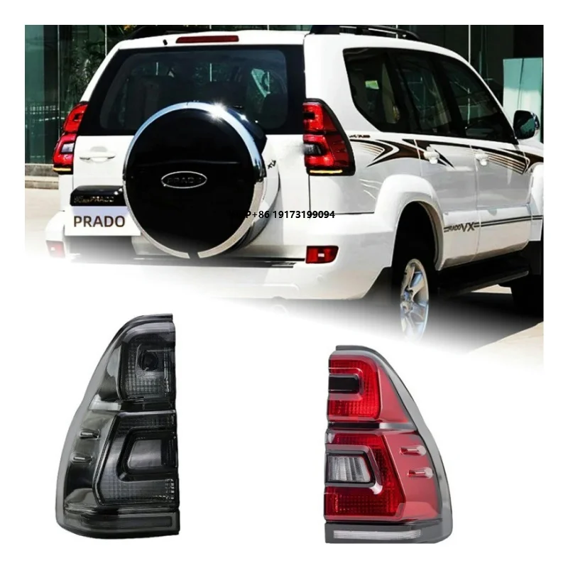 

Prado Upgraded Taillight for Cruiser Prado 2003-2009 Upgrade 2019 Newest Design Rear Lamp Highlight Kit Modified