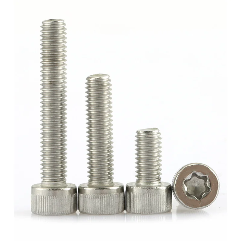 M2-M5 DIN912 Six-Lobe Cheese Screw Machine Screws / Stainless Steel Torx Hexagon Socket Cap Screw Security