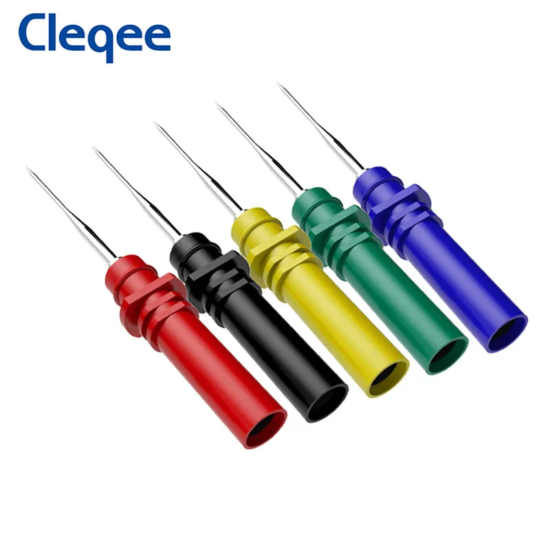 Imagem -02 - Cleqee P8002 Ht307 Agulha de Teste Traseiro Sonda Pino Parafuso Teste Diagnóstico Automático Osciloscópio Portátil Conjunto Ferramenta Reparo Acupuntura