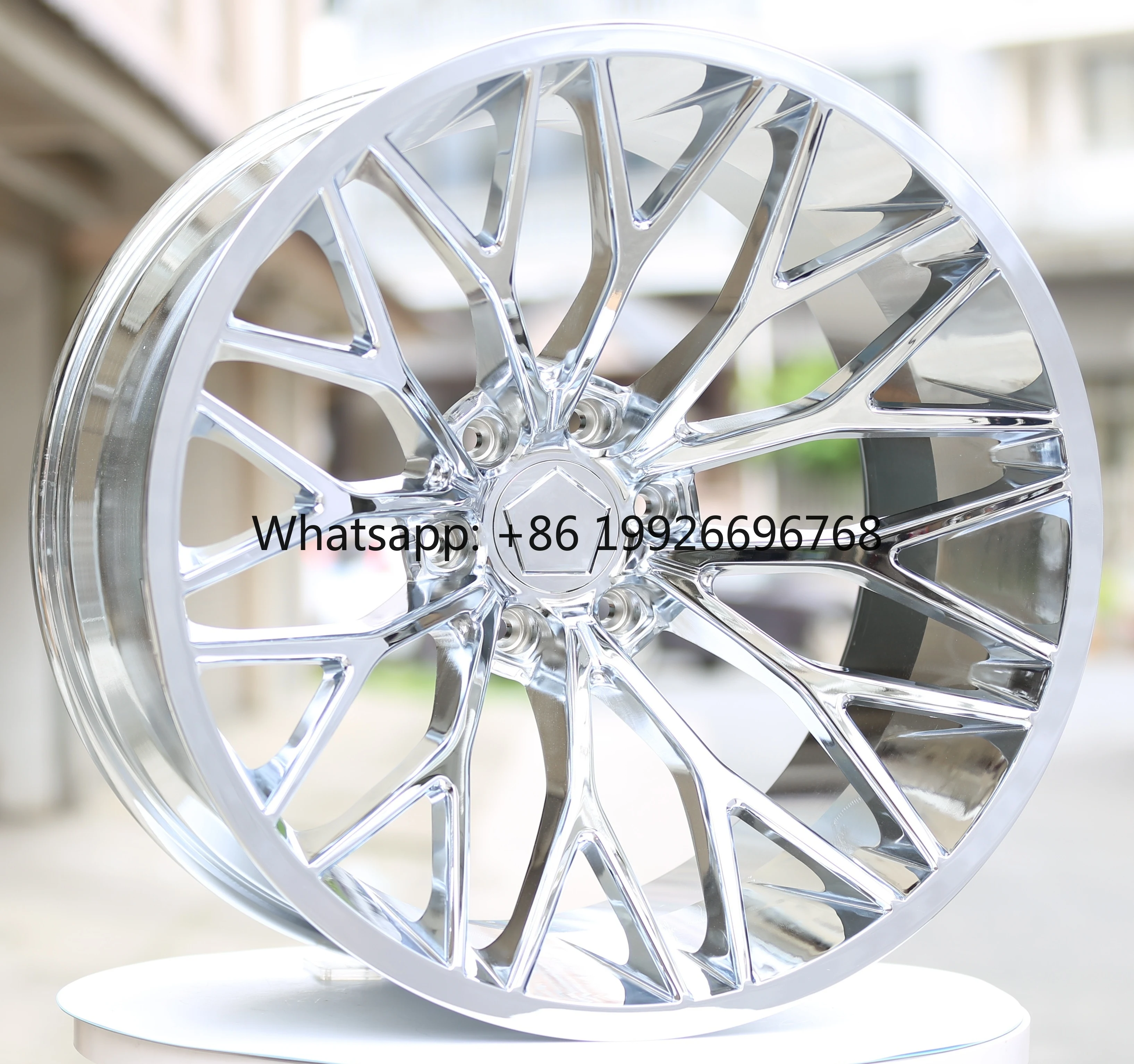 

20-inch Wheels Are Suitable for , Chevrolet, and Off-road Vans. Aluminum Alloy Wheels for Passenger Cars, Electroplated.