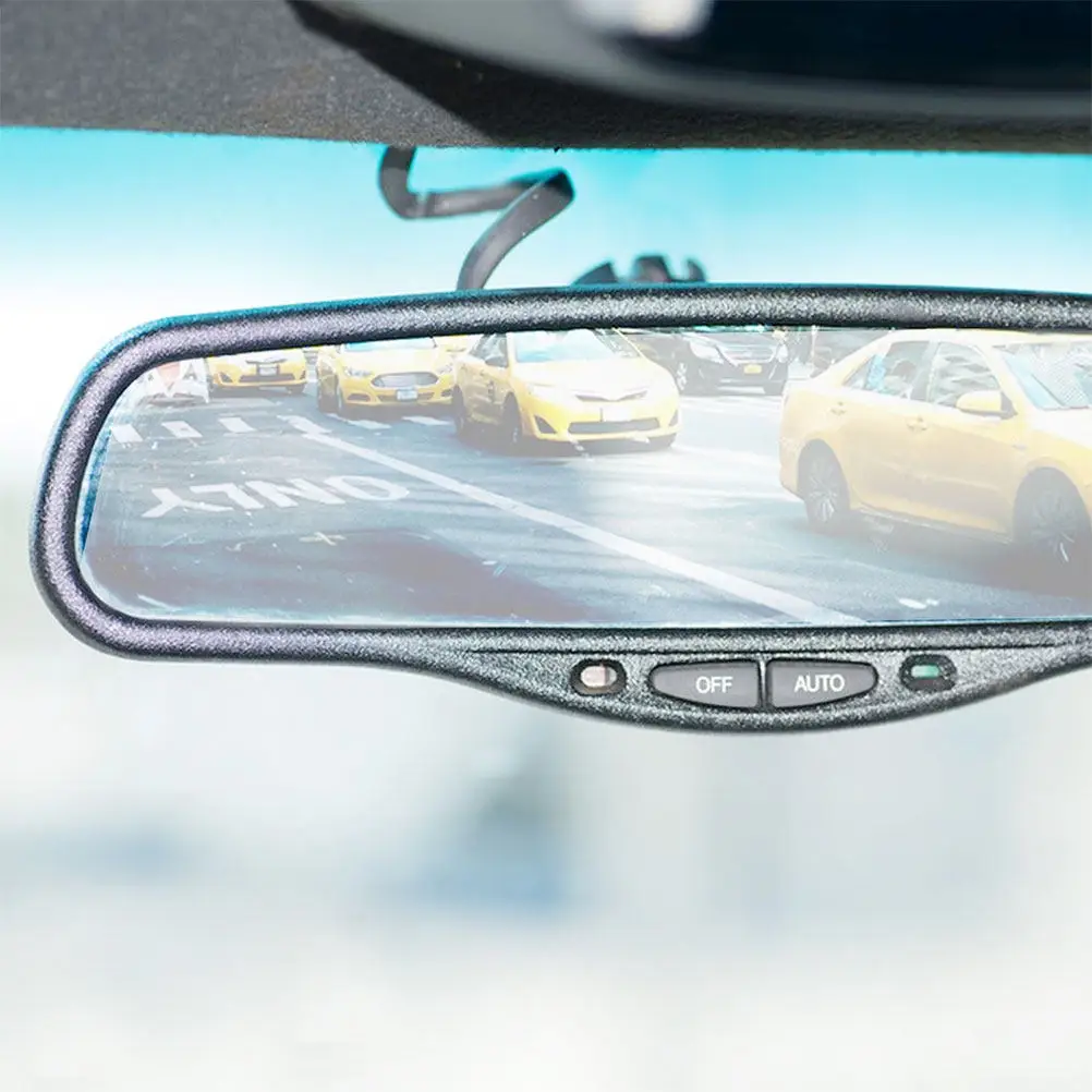 Car Rear-view Mirror Rain Film Interior Rearview Anti-fog Protector Pet Display