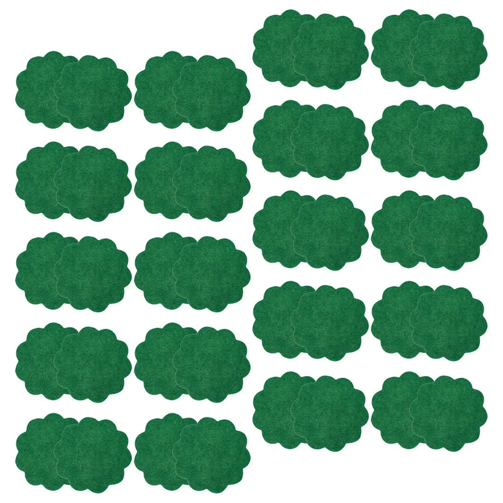 40 قطعة وسادة التربة المضادة للتسرب لوعاء الزهور أسفل بونساي حصيرة الصرف وعاء النبات نفاذية شبكة حديقة أداة ملحق #4