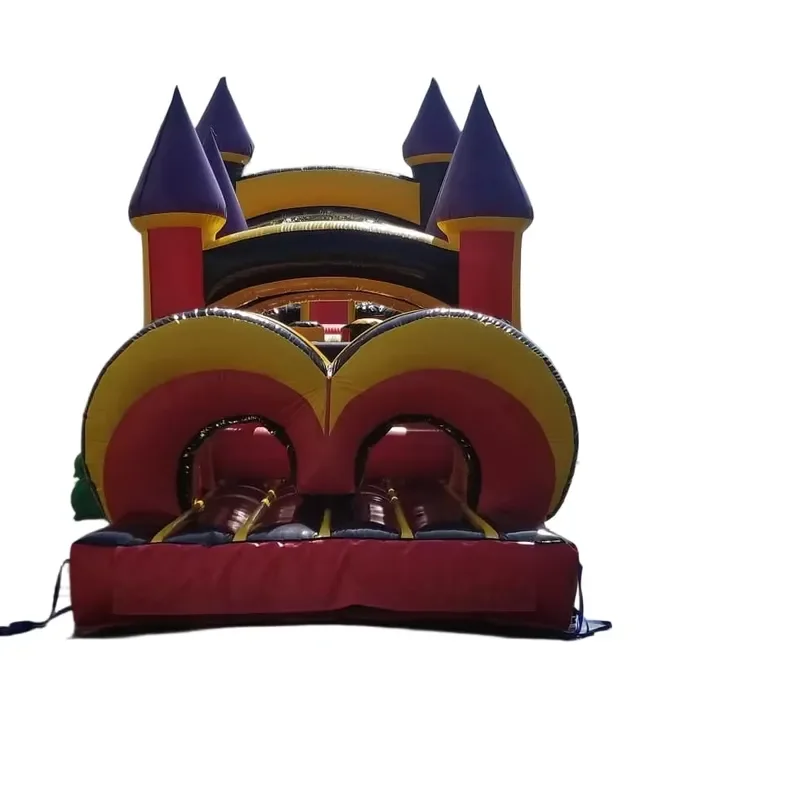 Hot Blower Obstacle Course Inflatable Water Slide Bounce House Inflatable Castle