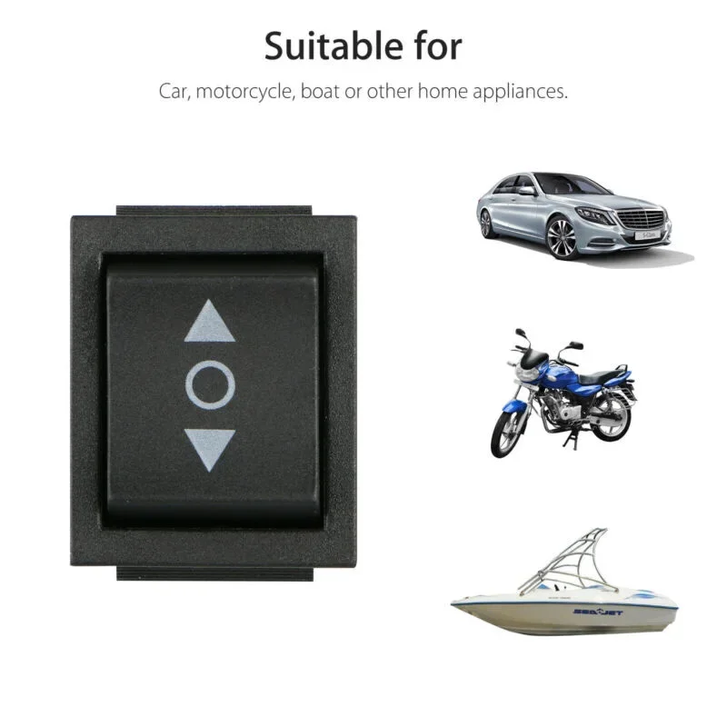 

2pcs Rocker Switch 6 PIN DPDT Double-Pole Double Throw 20 Amp Momentary Rocker Switch Home Appliances Car Electrical accessories