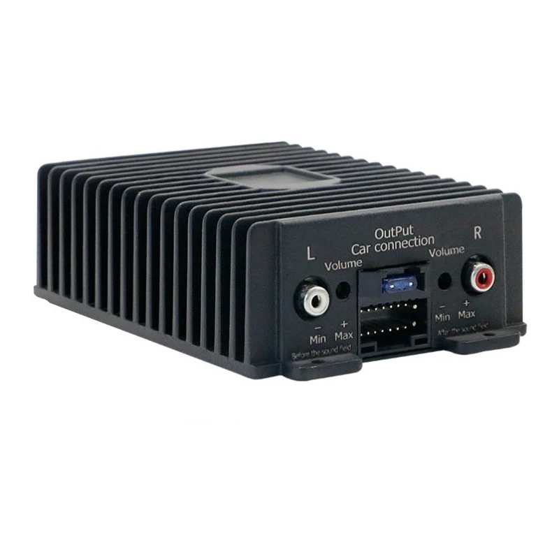 Car Power Amplifier 2/4 Ohm Stable Class A/B, 4X30W Car Amplifier 12V 4 Channel Mini Digital Audio Power Amplifier for Car