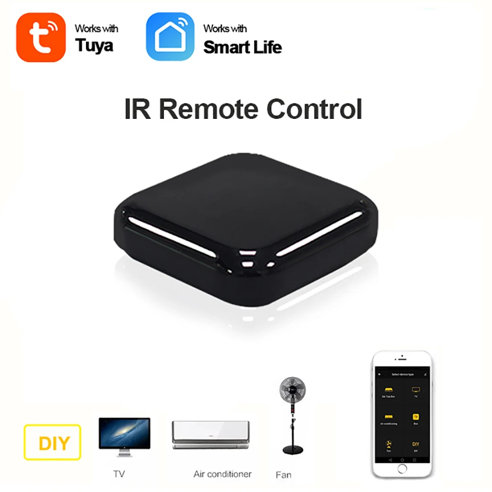 Imagem -06 - Controle Remoto Universal para Casa Inteligente Tuya ir Wi-fi ar Condicionado Todas as Tvs lg tv Suporte Alexa Google Home