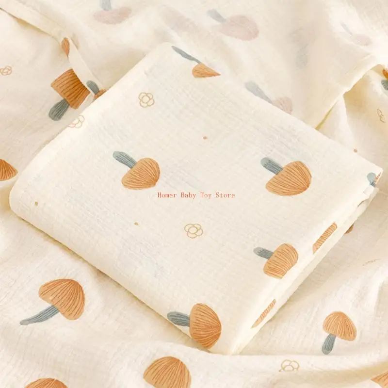 

J0PF Baby Swaddle Soft Silky Breathable Muslin Blanket for Boys-&Girls- Muslin Cloths