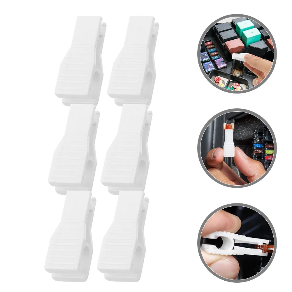 

30pcs Automotive Puller Plastic Mini Car Fuse Removal Tool For Cars Trucks Suvs Motorcycles Durable Compact Design Electrical