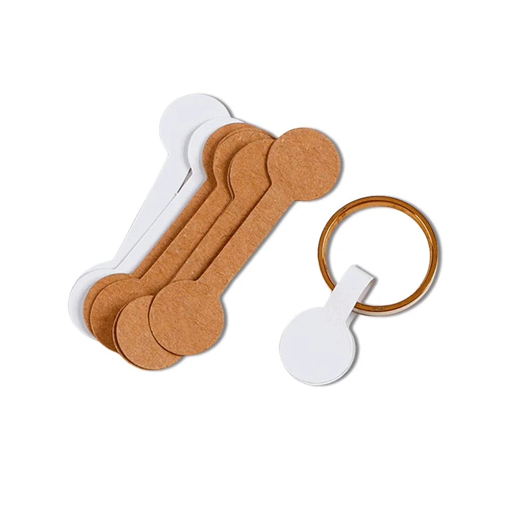 ジュエリーディスプレイ用の空白の丸い値札、ディスプレイカードステッカー、イヤリングブレスレットネックレス自己粘着ラベル、パッケージ供給、100個、200個