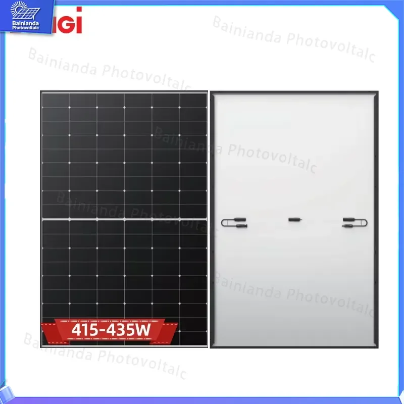 LONGi Hi-MO X6 Explorer Pure Black Solar Panel 415W 420W 425W 430W 435W 22.3% High Efficiency Monocrystalline PV Module for