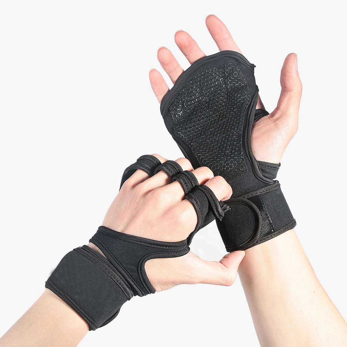 Training Sport Gloves for Men Women Workout Gloves Fitness Body Building Weightlifting Gym Hand Wrist Palm Protector Gloves image 4