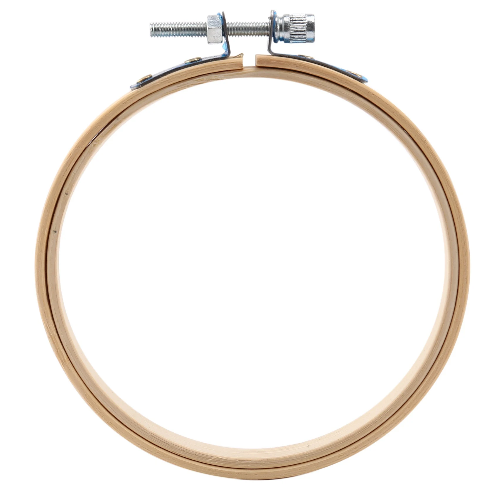 VEHO-24 Pieces 4 Inch Embroidery Hoops Set Bulk Bamboo Circle Cross Stitch Hoop Round Ring