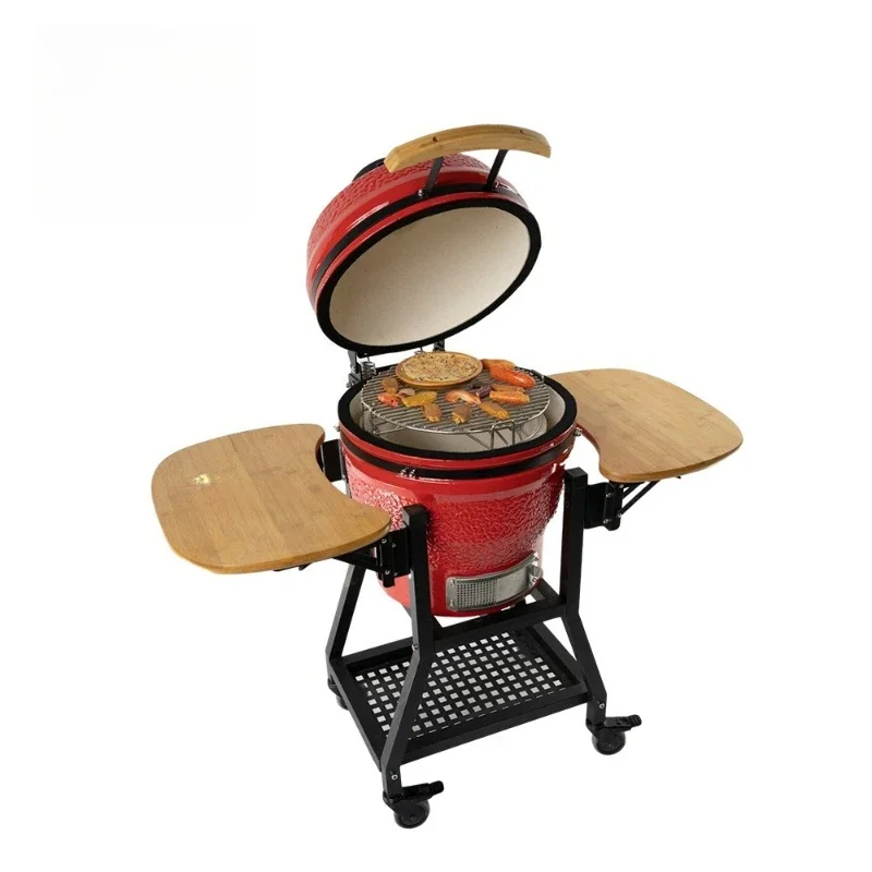 

Outdoor Barbecue Stove 18 inch Ceramic Barbecue Stove Portable Villa Dining Smoked Stewed Roast Home Roast Duck Stove