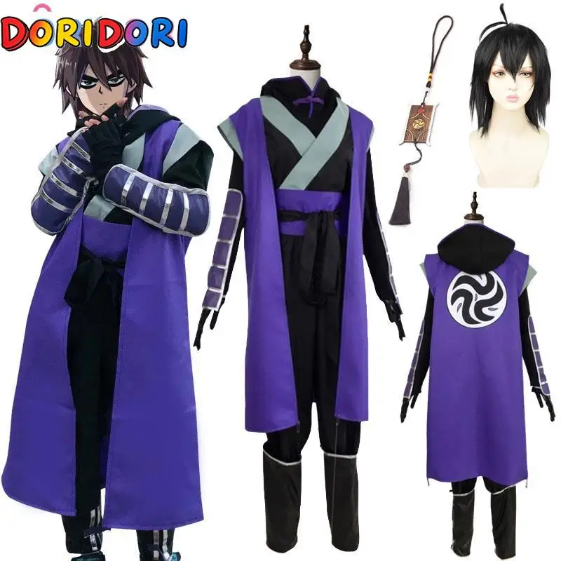 Disfraz de Anime Scissor Seven, traje de Cosplay de Killer Seven, divertido disfraz de Halloween para adultos, hombres, mujeres y niños en todas las tallas