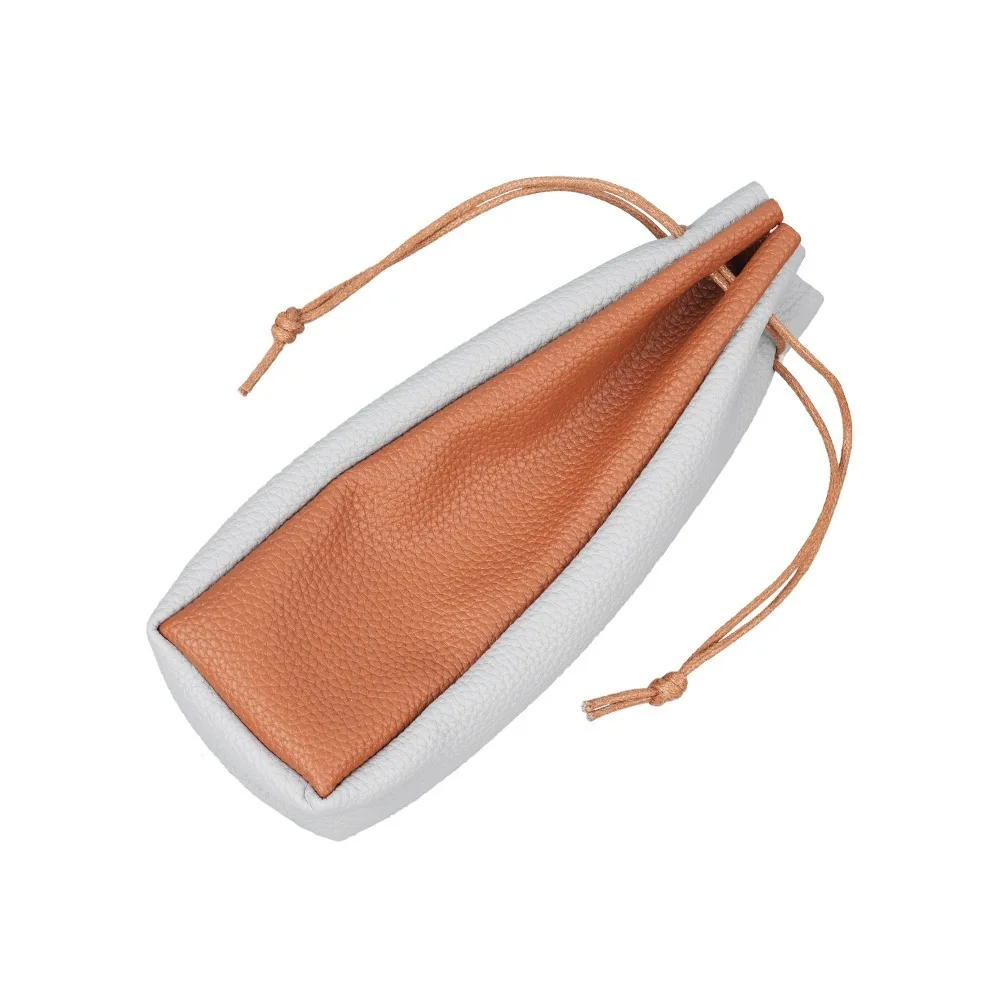 Portable Leather Pipe Storage Pouch Drawstring Tobacco Pipe Accessories Organizer Bag  Fashion Smoking Pipe Holder Carry Pouch