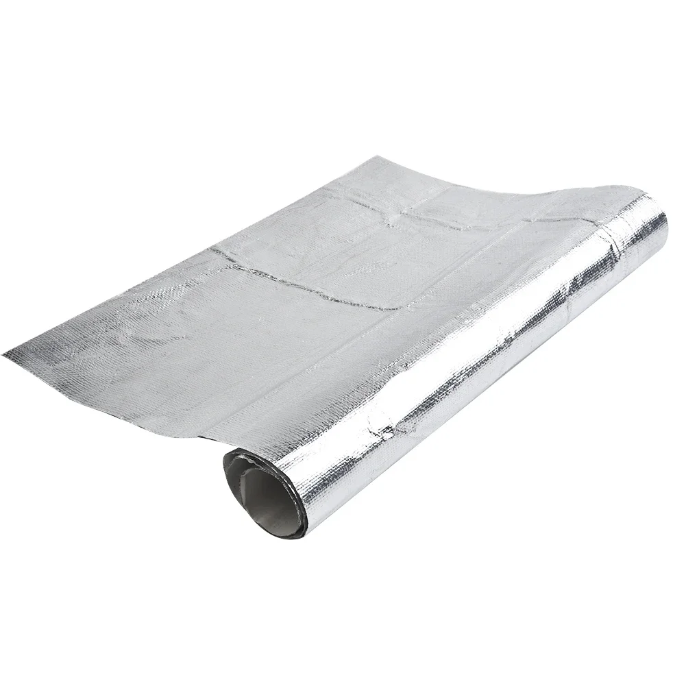 Brand New High Quality Heat Shield Barrier Reflective With Adhesive Layer 12inch X 24inch Aluminum Car Exhaust