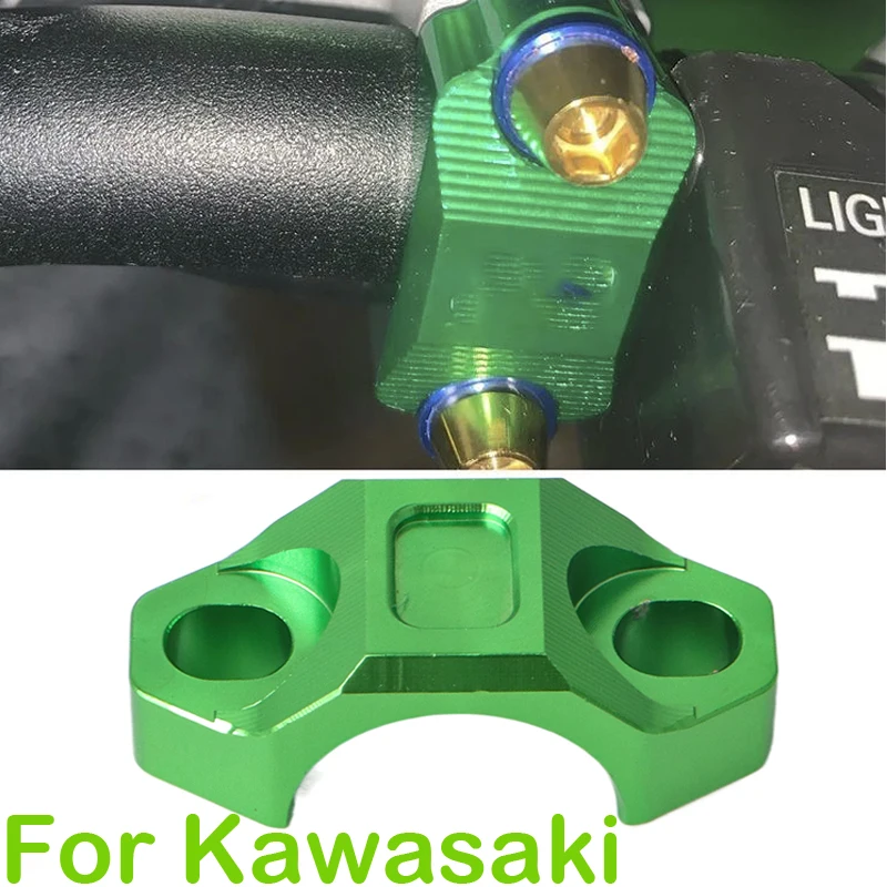 Motorcycle Handlebar Clamp Cover Multicolor Clutch Brake Clips For Kawasaki KX250F KX450F KX 250F 450F KXF 250 450 Motocross