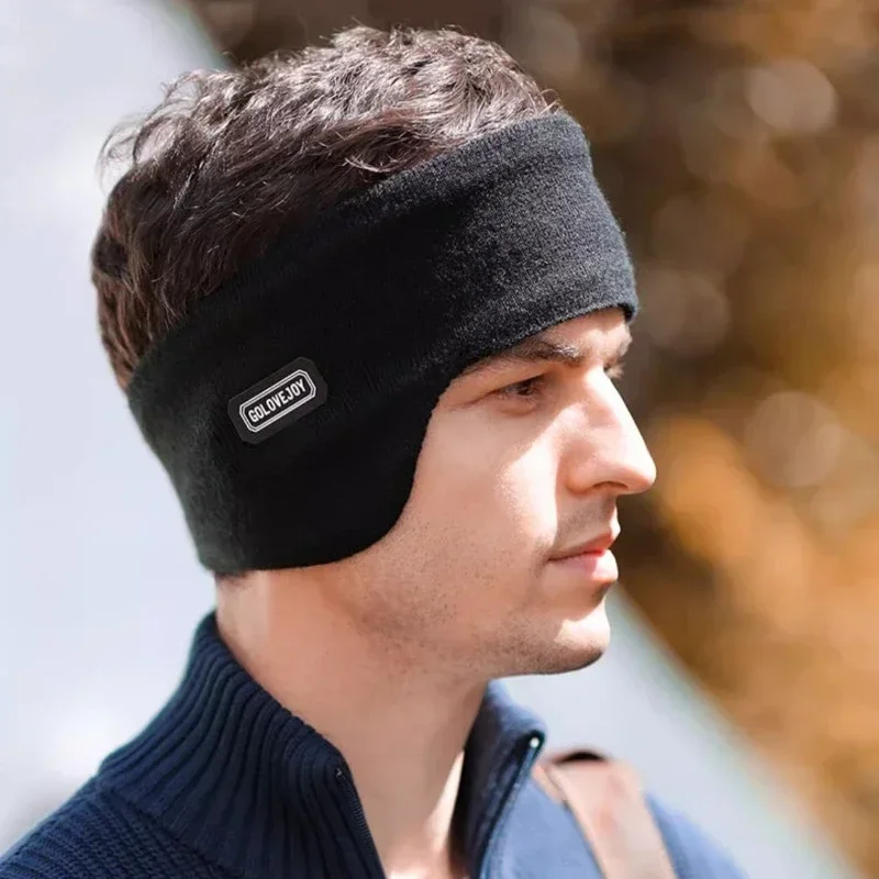 Winter Men's Padded And Thickened Ear Warmers To Prevent Cold And Wind Warm Ear Muffs