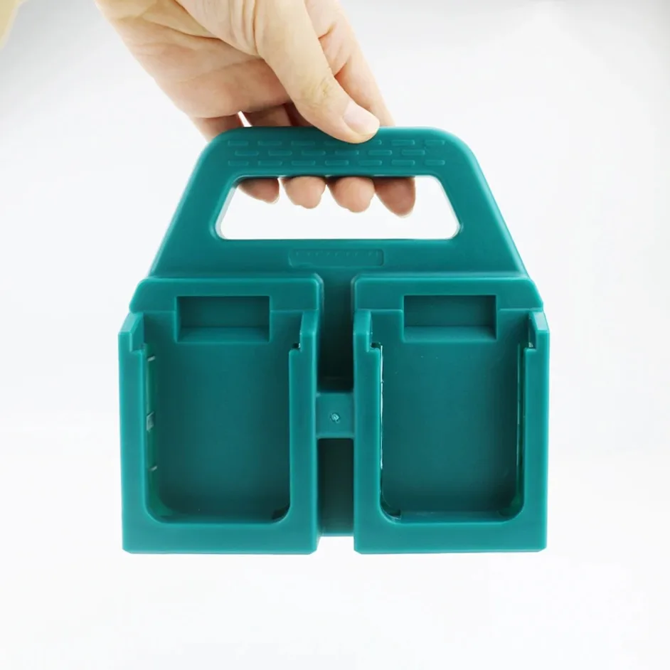 1PC Battery Storage Rack Battery Mount Holder Portable Storage Rack Basket Bracket Holder For Makita 18V Battery (NO Batteries)