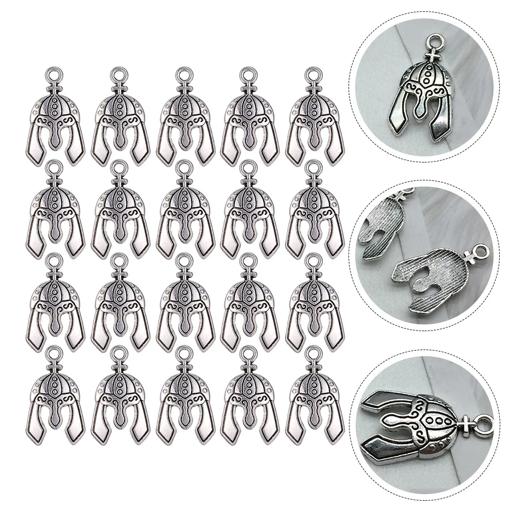 

20 Pcs Hat Pendant Alloy Jewelry Making Pendants Charm Necklace Key Chain DIY Charms