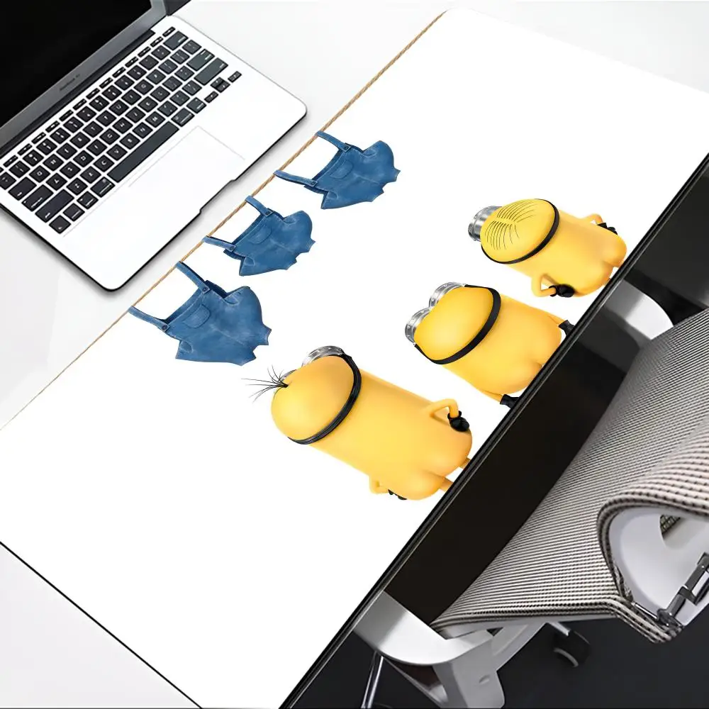 M-Minions Mouse Pad para Gamer Desk, Game Pad, Acessórios Tapete, Almofada De Mesa, Rosto