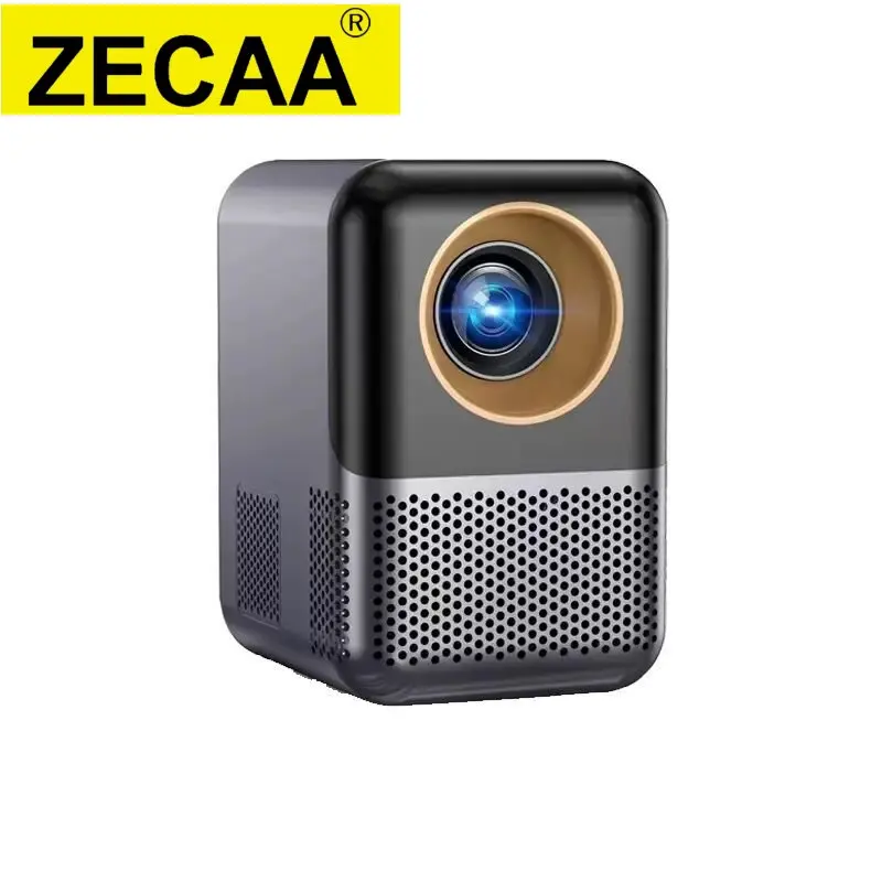 

ZECAA New Full HD 720P 180 ANSI 4K 2.4G+5G Dual Band WiFi 6 Android 11 Portable Bluetooth 5.4 Smart Home Multimedia Projector