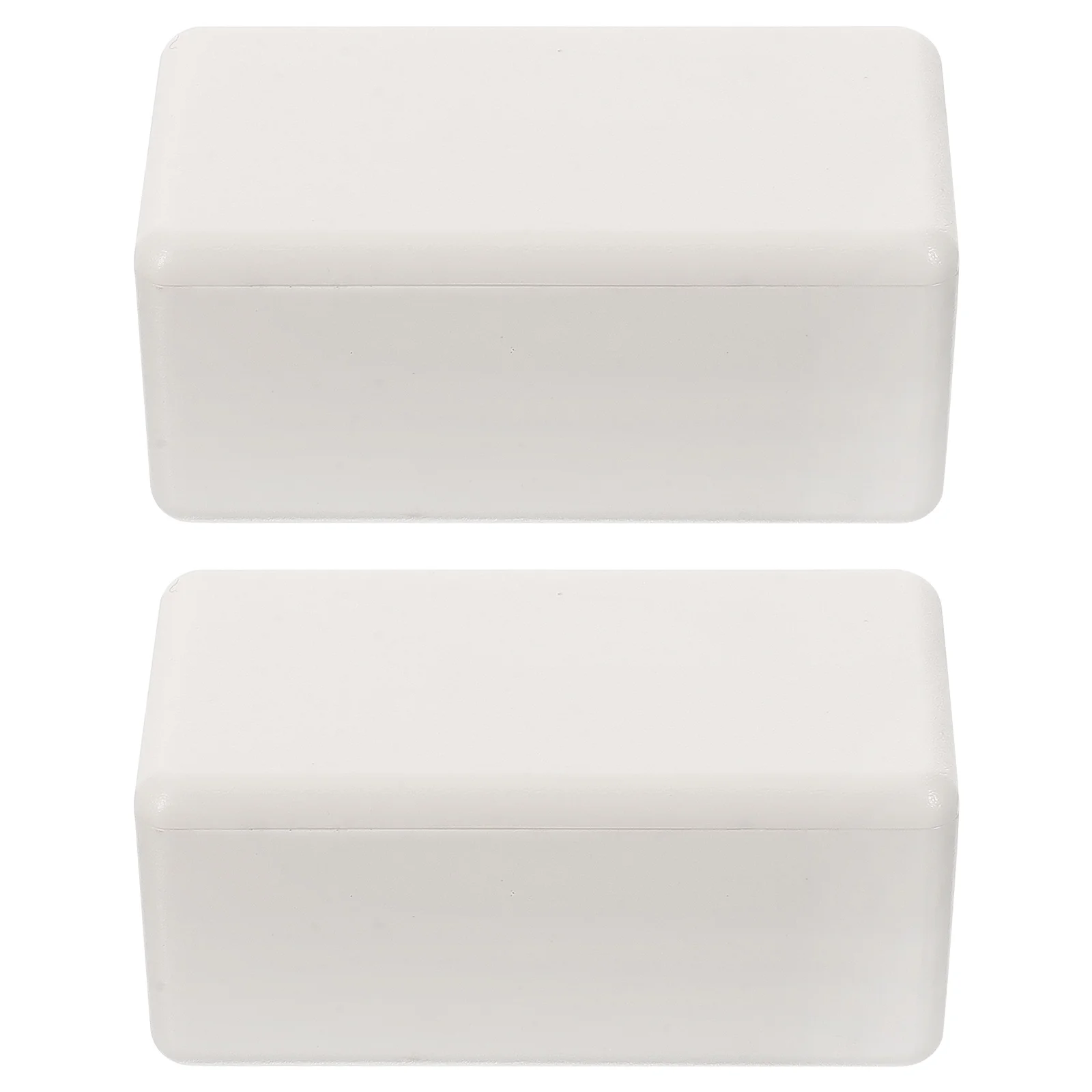 

2 Pcs Power Supply Installation Box Project Boxes for Enclosure Case Junction Electrical LED