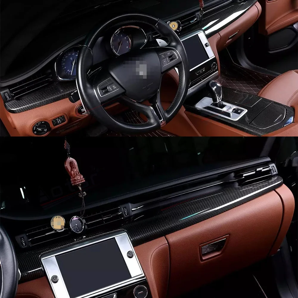 Car Accessories Interior Carbon Fiber Panel For Maserati Quattroporte QP 2012-2020 Modification parts A Suite Kit