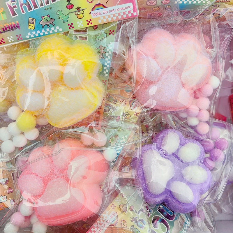 

Cat Paw Taba Squishy Squeeze Toy Paw Squich Soft Sensory Stress Relief Toy Fidget Relaxation Toy Cute Squish Birthday Party Gift