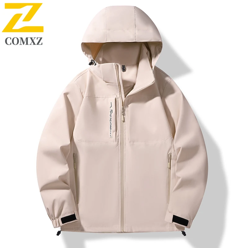 

EIAO Unisex School Windbreaker Spring Autumn Waterproof Windproof Group Uniform Outdoor Jacket Hiking Camping Lightweight Coat