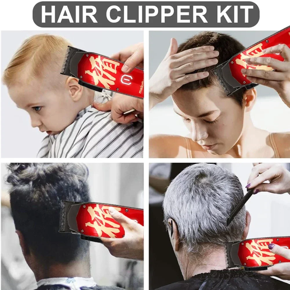 Madeshow M10+ M11 Professional Oil Head Hair Clipper Hair Cutter Titanium Plated Ceramic Blade 7000rpm Hair Salon Trimmer image 6