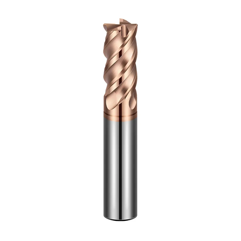 

HRC70 R0.2 R0.5 New Carbide End Mills,Tungsten Carbide Corner Radius,Milling Cutter Coating Nano,Length,Cnc Machine