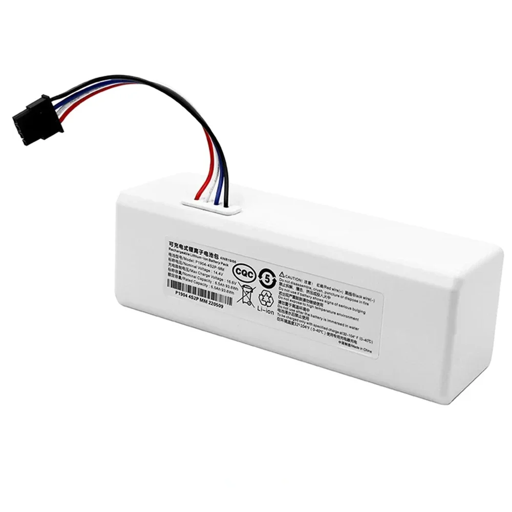 Para Xiaomi Robot batería 14,4 V 12800mAh 1C STYTJ01ZHM Mijia Mi aspiradora barrido fregado Robot batería de repuesto G1