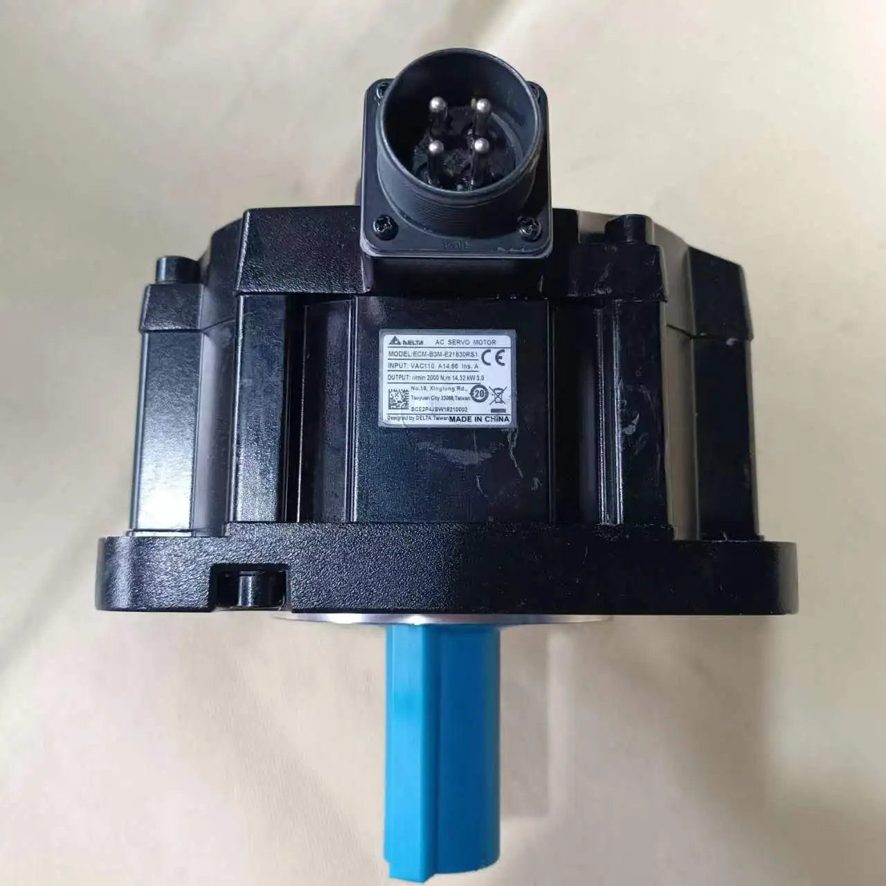 

Engineering surplus B3 Delta 3000 watt servo motor ECM-B3M-E21830RS1