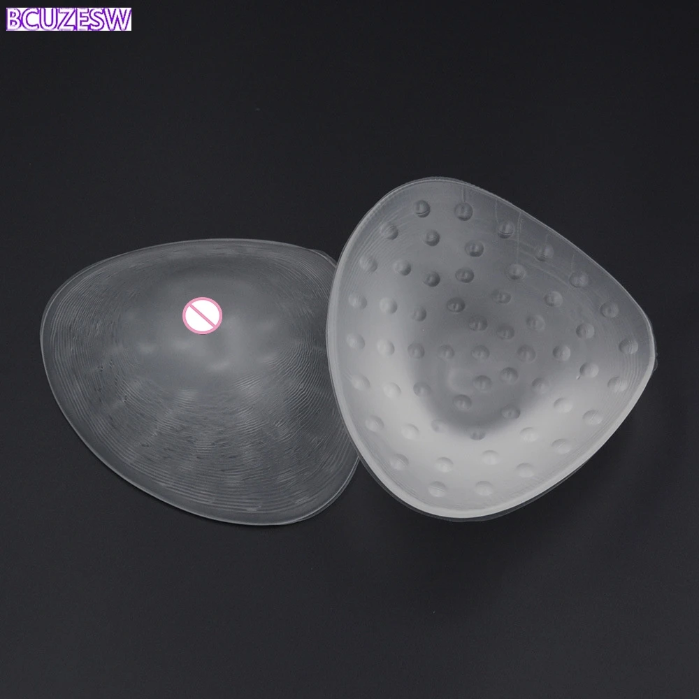 1PC Silicone sein forme Silicone soutien-gorge Inserts Pad mastectomie prothèse soutien-gorge rehausseur Inserts pour mastectomie Cancer du sein Bikini