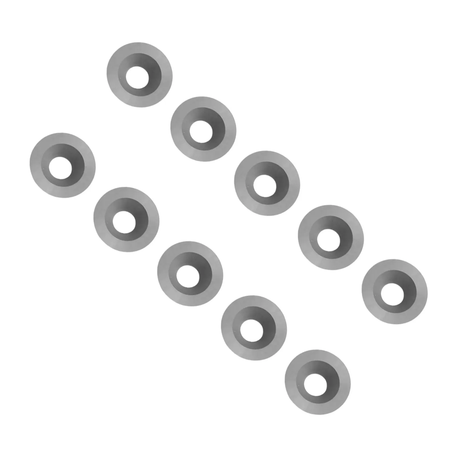 for lathe Applications Carbide Inserts for lathe Cutting Tools 16mm 10 Pieces Pack 16mm Diameter 30 Degree Angle