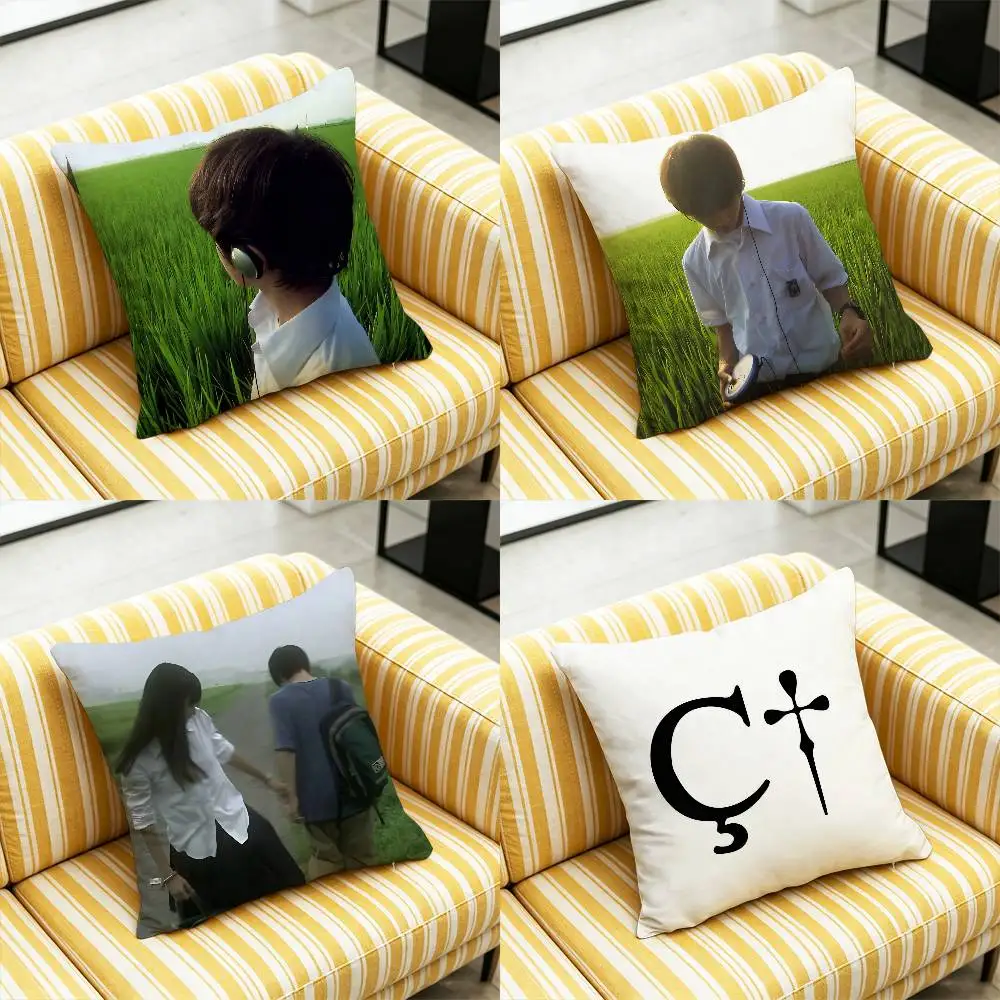 For All About Lily Chou Chou Throw Pillow Cover Case Custom Decorative Pillowcase Accent Cushion Covers  DIY Gift