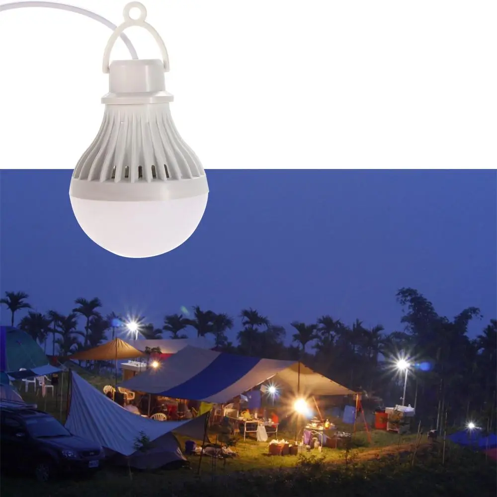 

3W/5W/7W Night Light Travel Lighting Camping Lantern Tent Light 1.2m USB Bulb USB Lamp Tent Lights Lantern Camping Lights