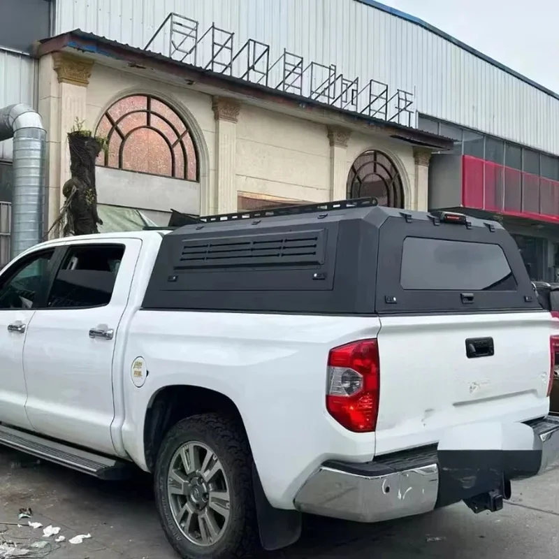 Waterproof Overland Hard Topper Split Truck Cover Canopy For Tacoma F150 Hilux F150